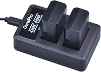 DuraPro NP-FW50 Akkumulátor + LED USB Dupla Töltő Sony Alpha 7 6500 6400 6300 6000 5100 NEX Fényképezőgépekhez 4