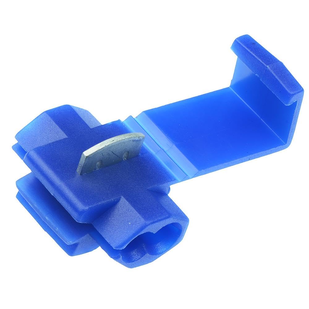 Switch Electronics Blue 100 X Quick Splice Wire Crimp Connectors Electrical 14-16Awg