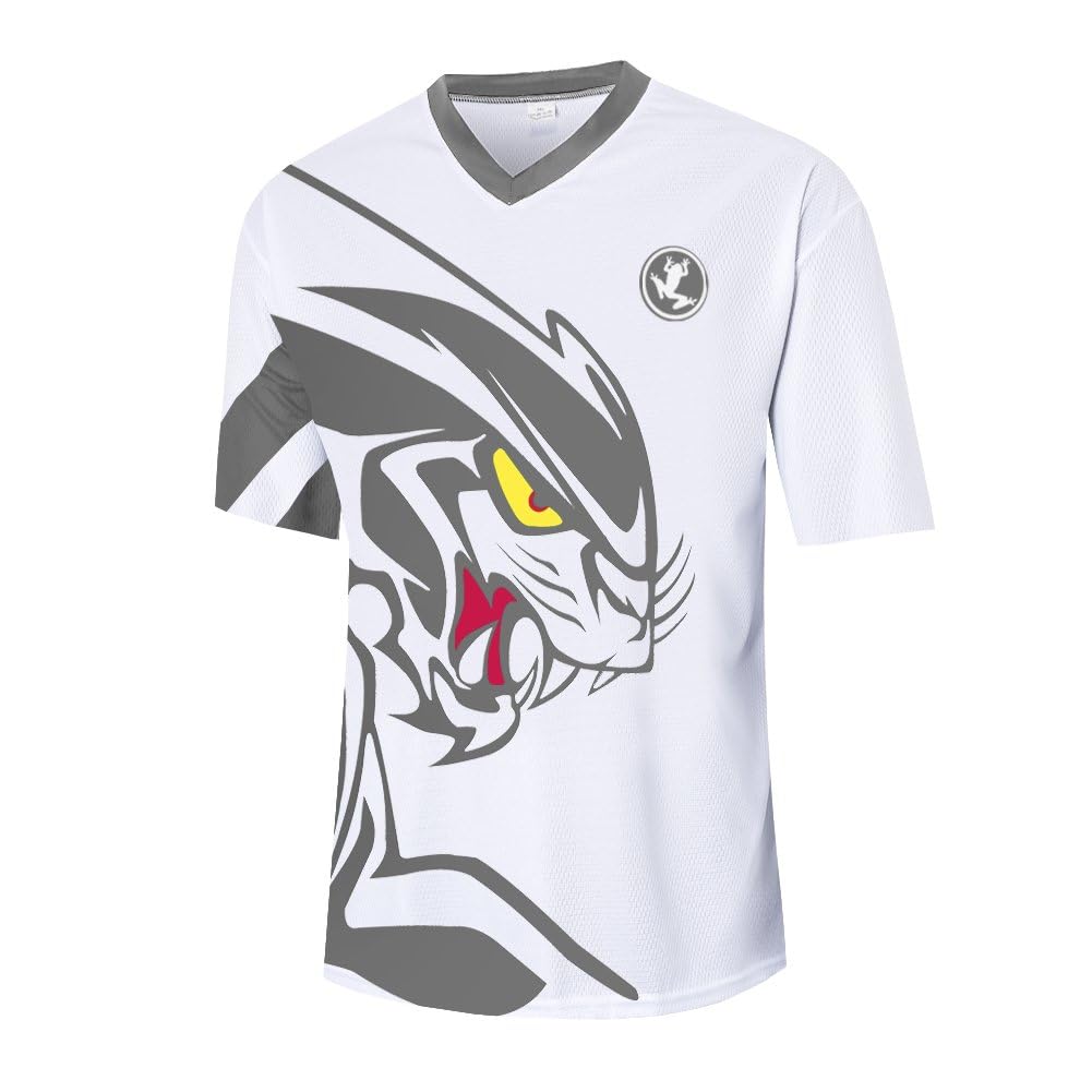 UGLY FROG Vestir la Bicicleta Camiseta de Ciclismo Camiseta de Hombre de Mangas Cortas/largas Camiseta de Descenso MTB Top Respirante Humedad Wicking DEHerFBT01