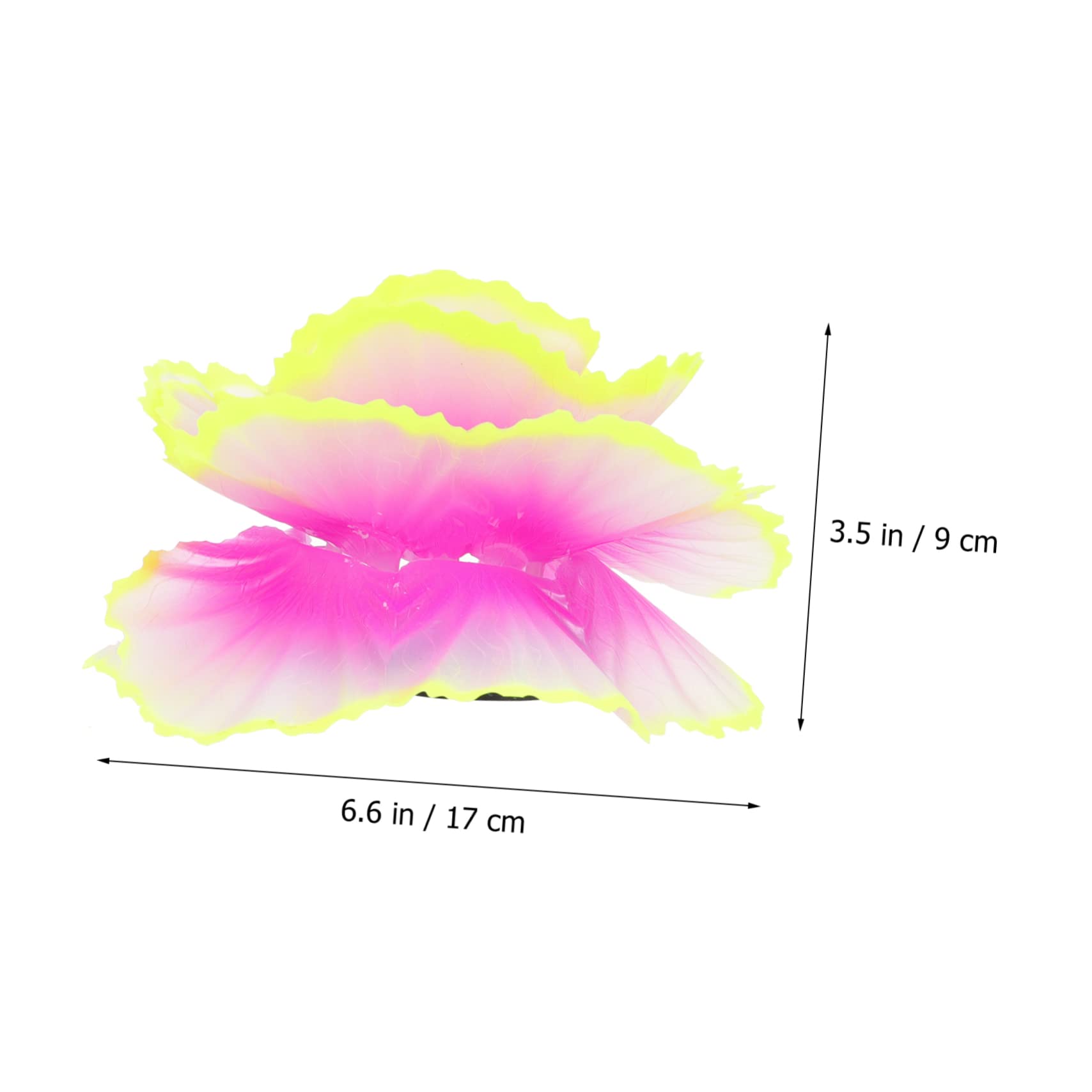 GRIRIW Aquarium Ornament Simulated Coral Fish Tank Decoration with Lifelike Fluorescence Effect for Freshwater and Saltwater Tanks Fish Tank Landscape Accessory - Image 4