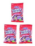 Dubble Bubble Fruit Flavored Bubble Gum, 4 Ounce, Pack of 3