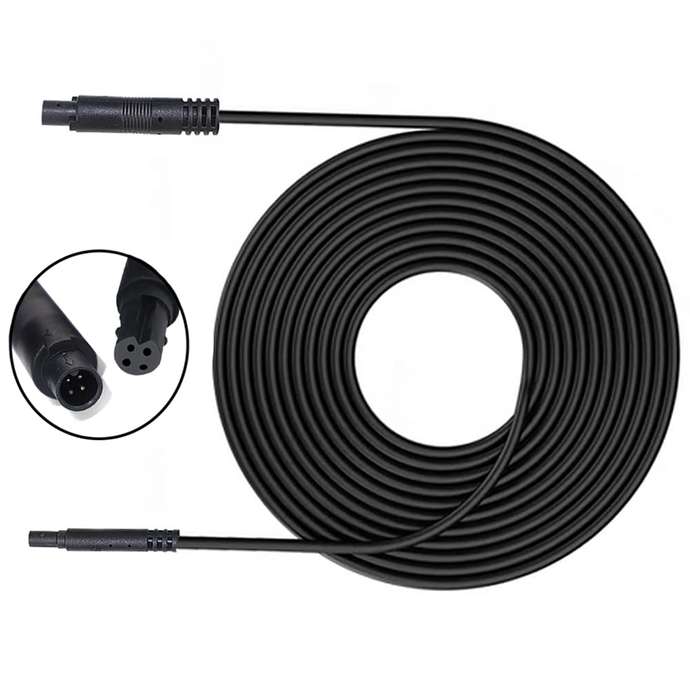 ドライブレコーダー 延長ケーブル 1セット バックカメラ用延長ケーブル 4ピン 24v/12v 3M コネクタ バックカメラに専用 耐高温性/耐腐食性/防水/ 防震 （ブラック)