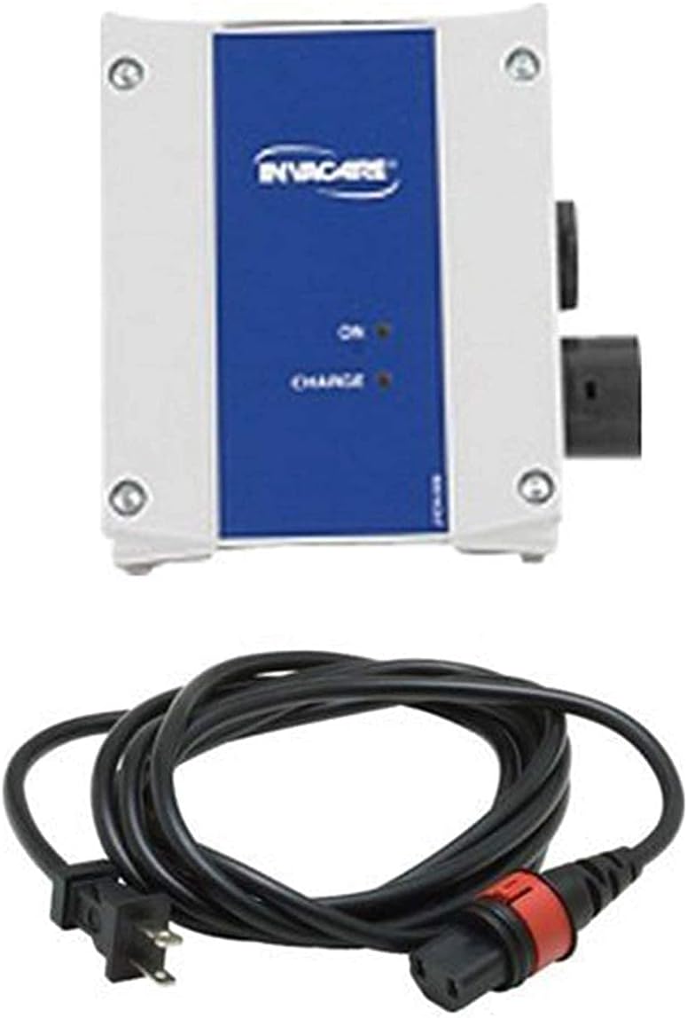 Invacare Models 1078274/1079133 Reliant Battery Charger Kit with Power Cord for Reliant Lifts