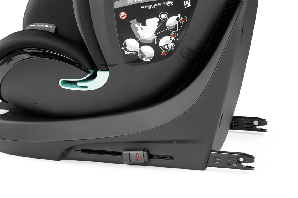 Peg Perego Primo Viaggio 360 EVO fotelik samochodowy All-In-One z ISOFIX, obrotowy, regulowany, dla dzieci od urodzenia do 150 cm (0-12 lat), 0-36 kg, planeta