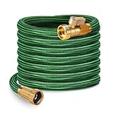 Garden Hose 25 ft NON-EXPANDABLE Water Hose, Flexible &...
