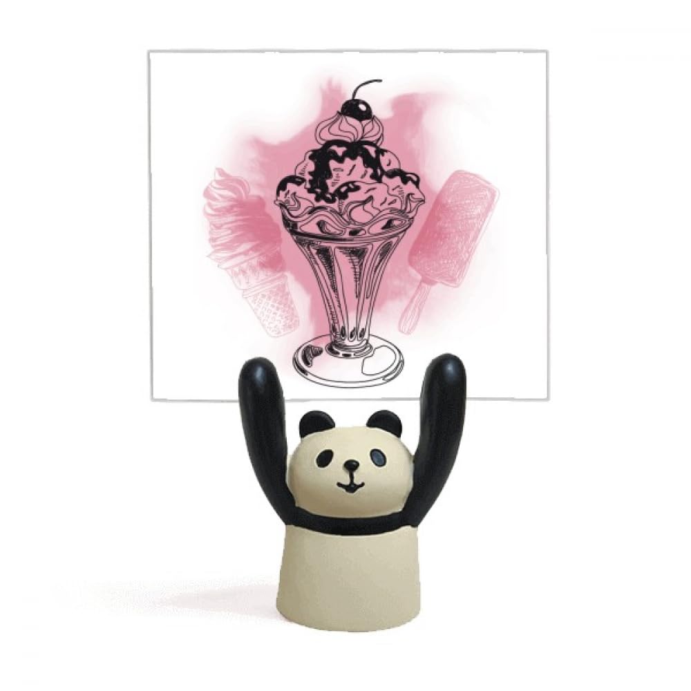 Statue panda mémo Cherry Chote idée cadeau pour papeterie originale - 4