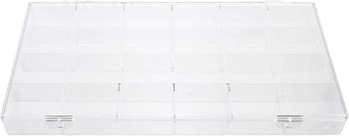 Uonlytech Caja de almacenamiento para decoración de uñas, caja de almacenamiento de dijes de uñas, organizador de almacenamiento de diamantes de