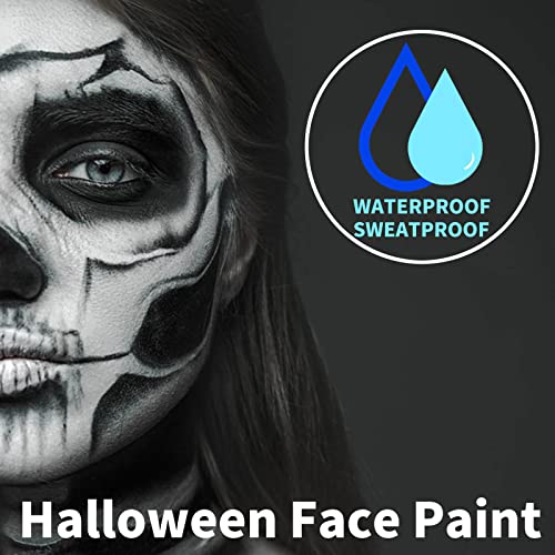 MEICOLY Black Face Paint,Eye Black Stick for Sports,Baseball Softball Football Lacrosse,Easy to Color Athletes Sporting,Smooth Halloween Face Body... - Image 2