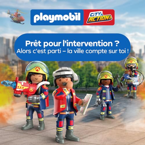 PLAYMOBIL City Action 72192 Camion de pompiers à grande échelle - vue 7