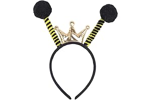 BinaryABC Women's Halloween Bee Costume Headband