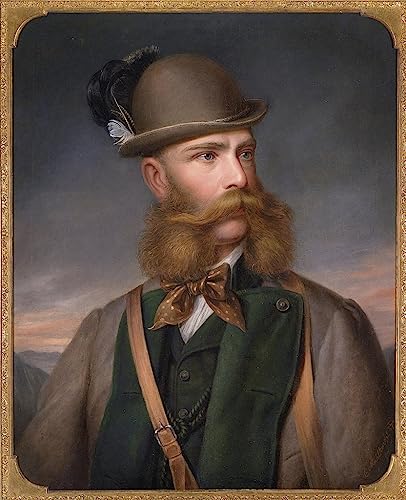 Toile Portrait Joseph I d'Autriche décor salon chic 50x70