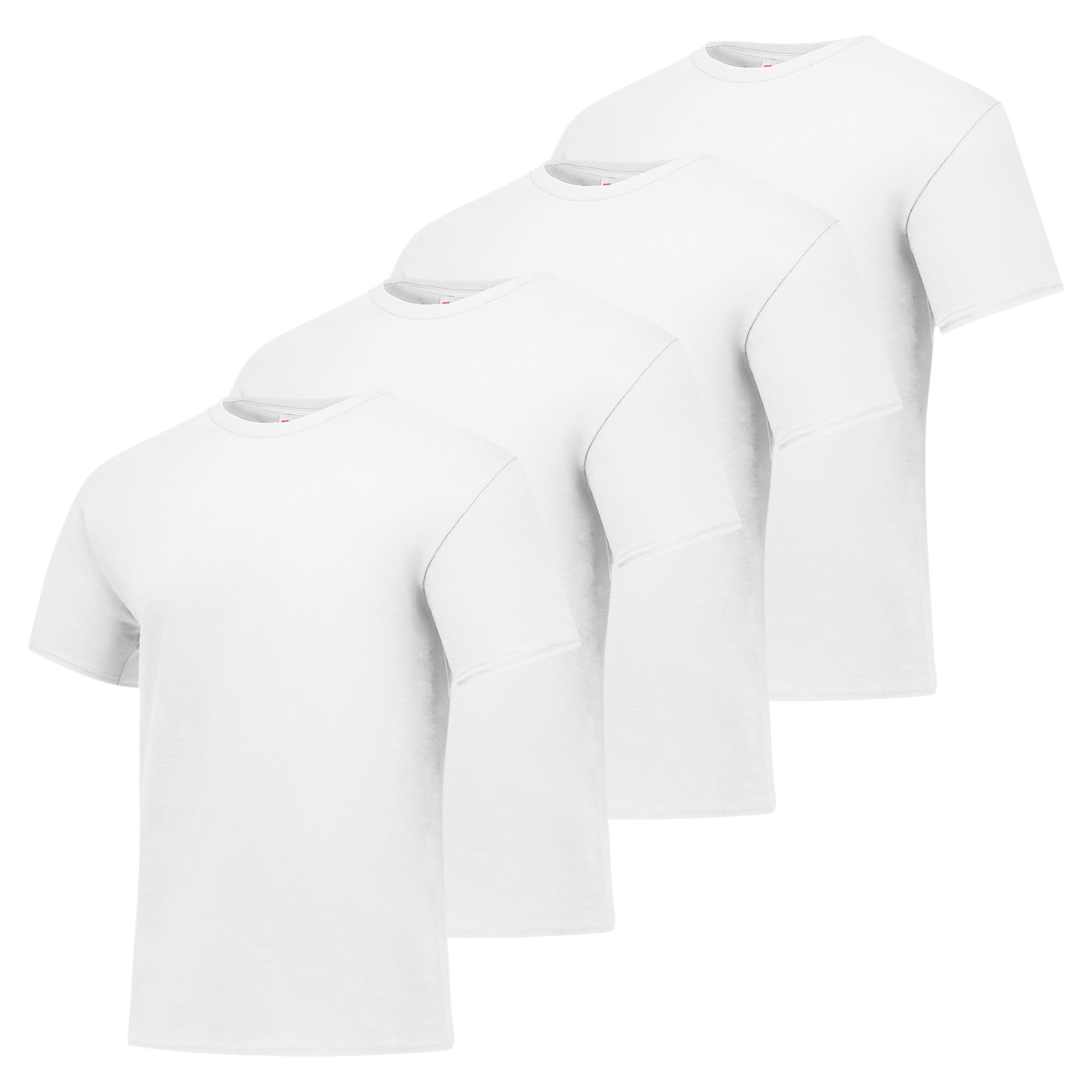 HanesMen's ComfortSoft Cotton Tee, Set Of 4