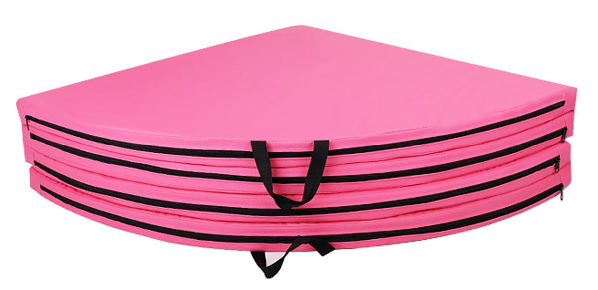 Alfombrilla de baile con base antideslizante, piel sintética gruesa y espuma EPE para yoga, fitness, baile, gimnasio en casa, impermeable y portátil