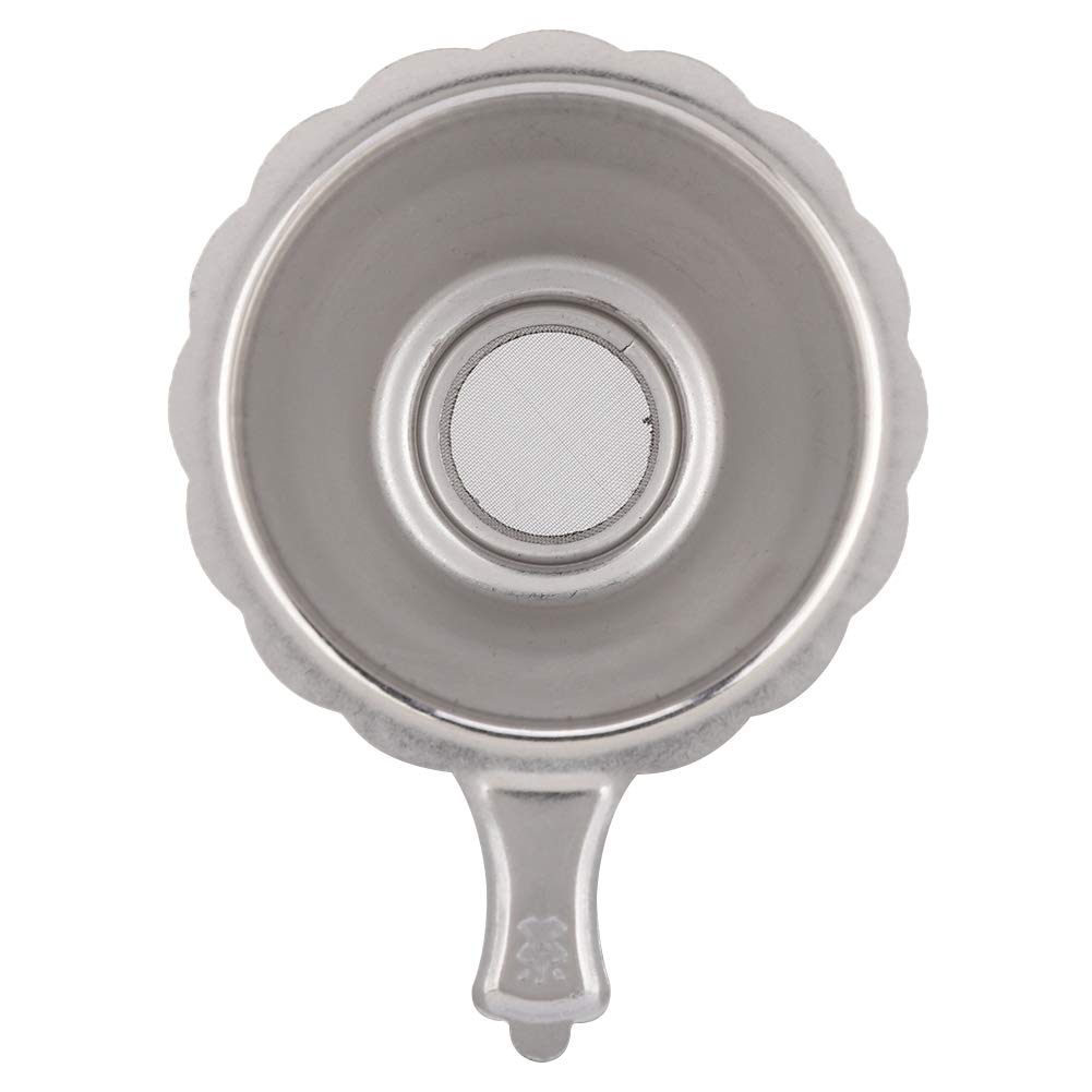 Filter Funnel 3D Printer Accessories Silver Metal Filter Funnel Can be Used Together with The Silicon Funnel,Compact Design and Easy to use