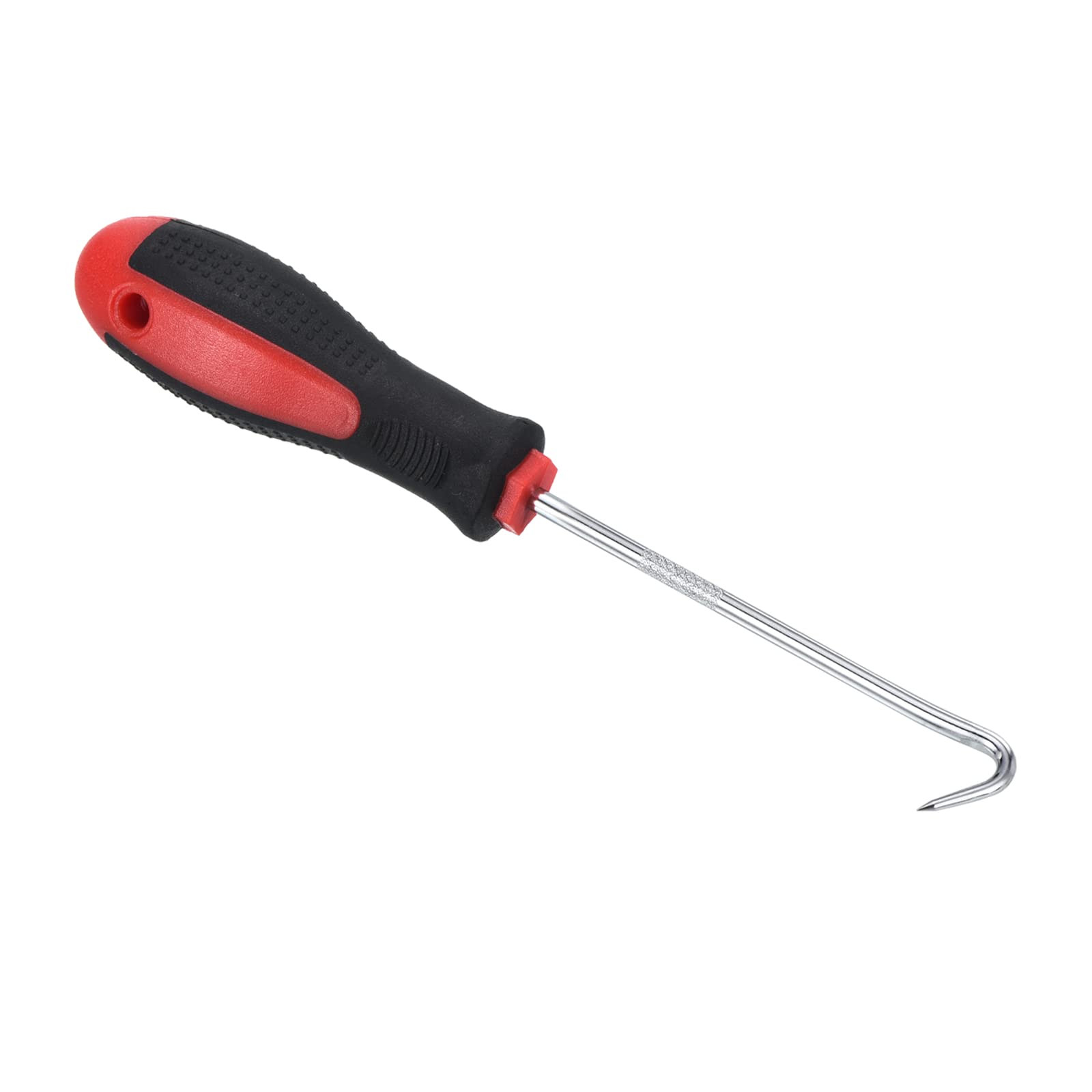O-Ring 90 Degree Hook 150mm, Oil Seal Gasket Precision Screwdriver Puller Remover Removal Tool, Red