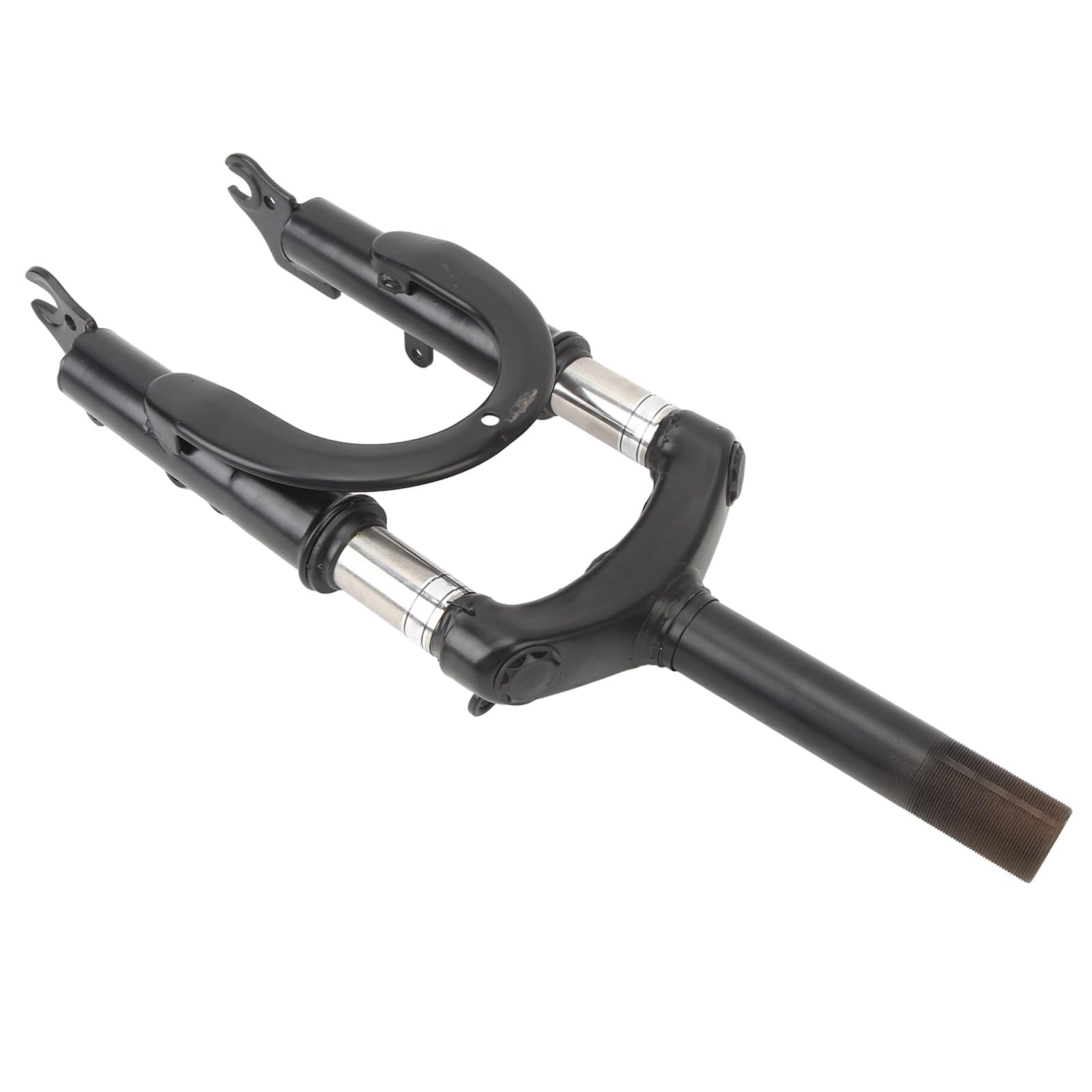 SIXRUN Amortisseur Hydraulique de Fourche Avant, Fourches à Suspension en Alliage d'aluminium pour Scooter électrique et Vélo avec Roues de 12 Pouces