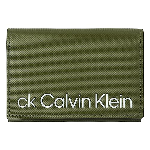 [シーケーカルバンクライン] シーケー カルバンクライン 名刺入れ 本革 メンズ 841601 ガイア CK CALVIN KLEIN 名刺ケース カードケース カード入れ レザー 牛革 【12】カーキ