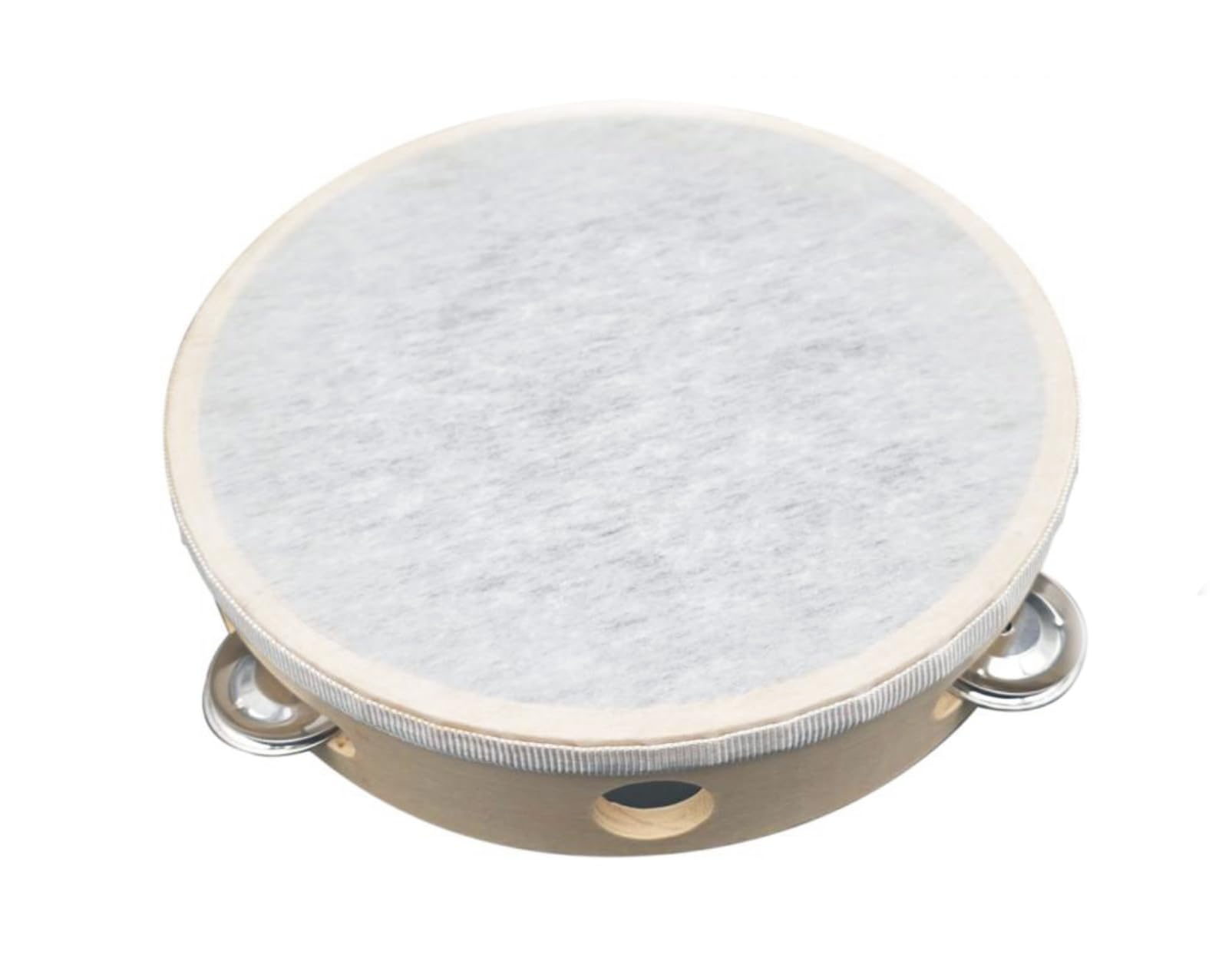 10 Tamburello Cembalo in Legno con Sonagli in Metallo 20 cm Diametro, Segnaposto, Stampabile, Struttura portante in legno, Vendita Relativa a 10 Pezzi