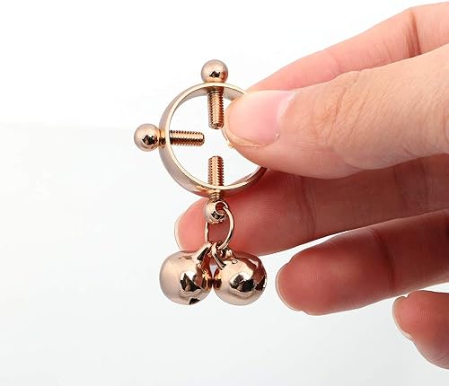 Miniatura 4 de CrazyPiercing Anillos de perforación para el cuerpo, anillos de escudo ajustables con campana, escudos de acero quirúrgico, abrazadera circular