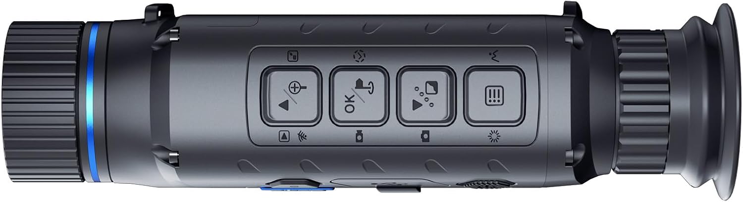 മുകളിൽ view of Pard Leopard LE256-11 showing control buttons