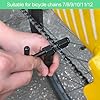 Chiluxendo Outil Velo, Outils Demonte Maillon Chaine, Nettoyeur Réparation de la Chaîne de Vélo, Derive Chain Riveter, Professional Removal and Installation Tool, pour Road Mountain Bike #2