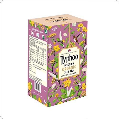 Typhoo Detoxing Organic Slim Tea Bags (20 Tea Bags) Amazon.in