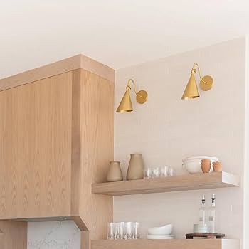 Mitzi H285101-AGB Lupe Wall Sconce, Brass - Amazon.com