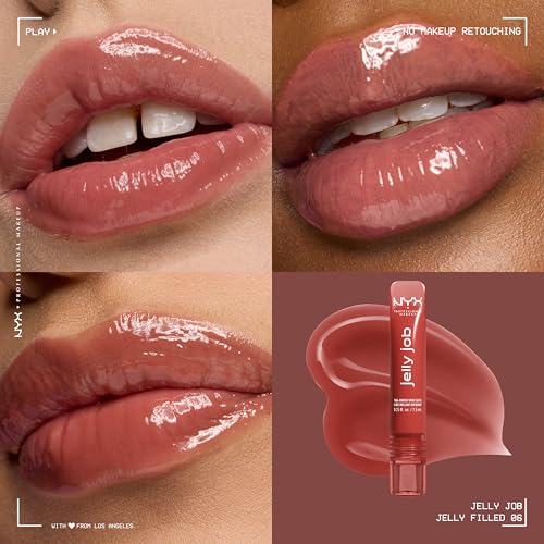 NYX Professional Make Up Jelly Job Peptide Infused Jelly Gloss Jelly Filled - Afbeelding 3