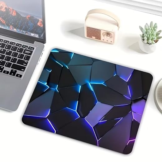 1pc Anti-Slip Rubber Gaming Mouse Pad, Smooth Surface, Fashionable and Beautiful Office Desktop Accessory, Specially Designed for Office, Laptop and Desktop Use