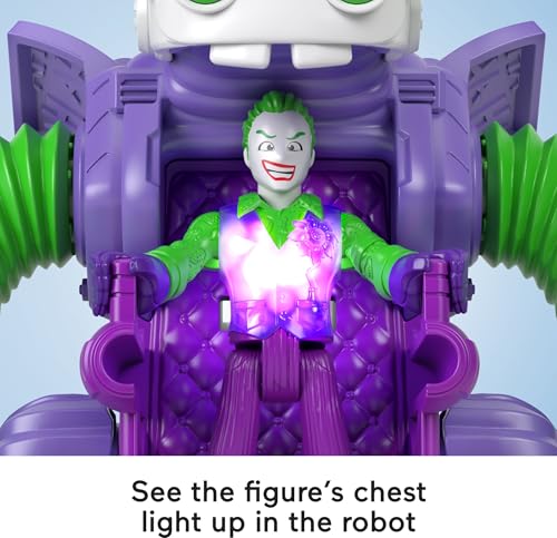 Fisher-Price HGX80 Imaginext Dc Super Friends The Joker Toy Battling Robot thumb #3