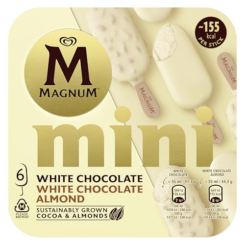 Magnum Mini Blanc Mix x 6 Helado, 55 ml