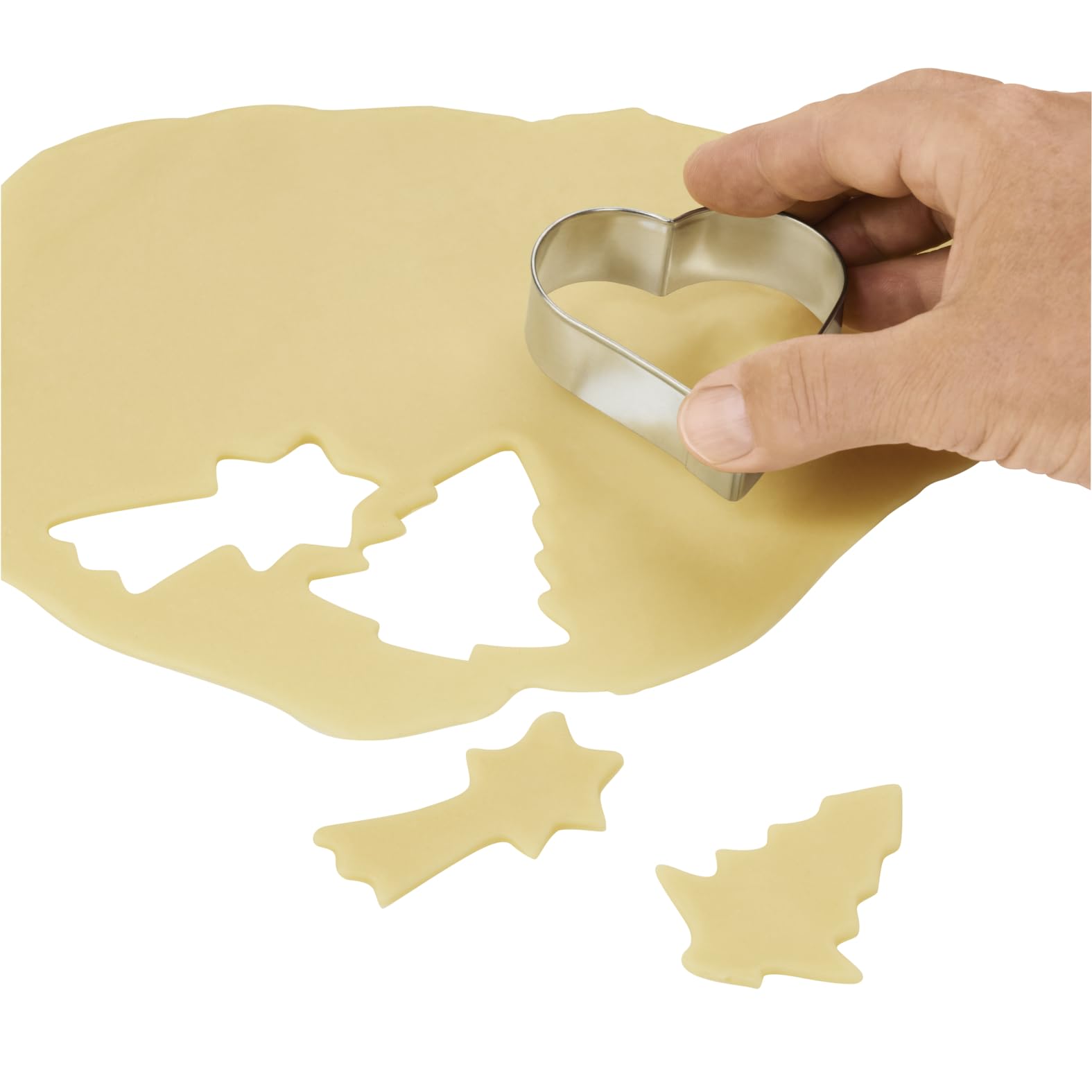 Kaiser Tagliapasta Ad Albero Di Natale – Formina Per Biscotti In Acciaio Inox 8 Cm (Made In Germany) - 5