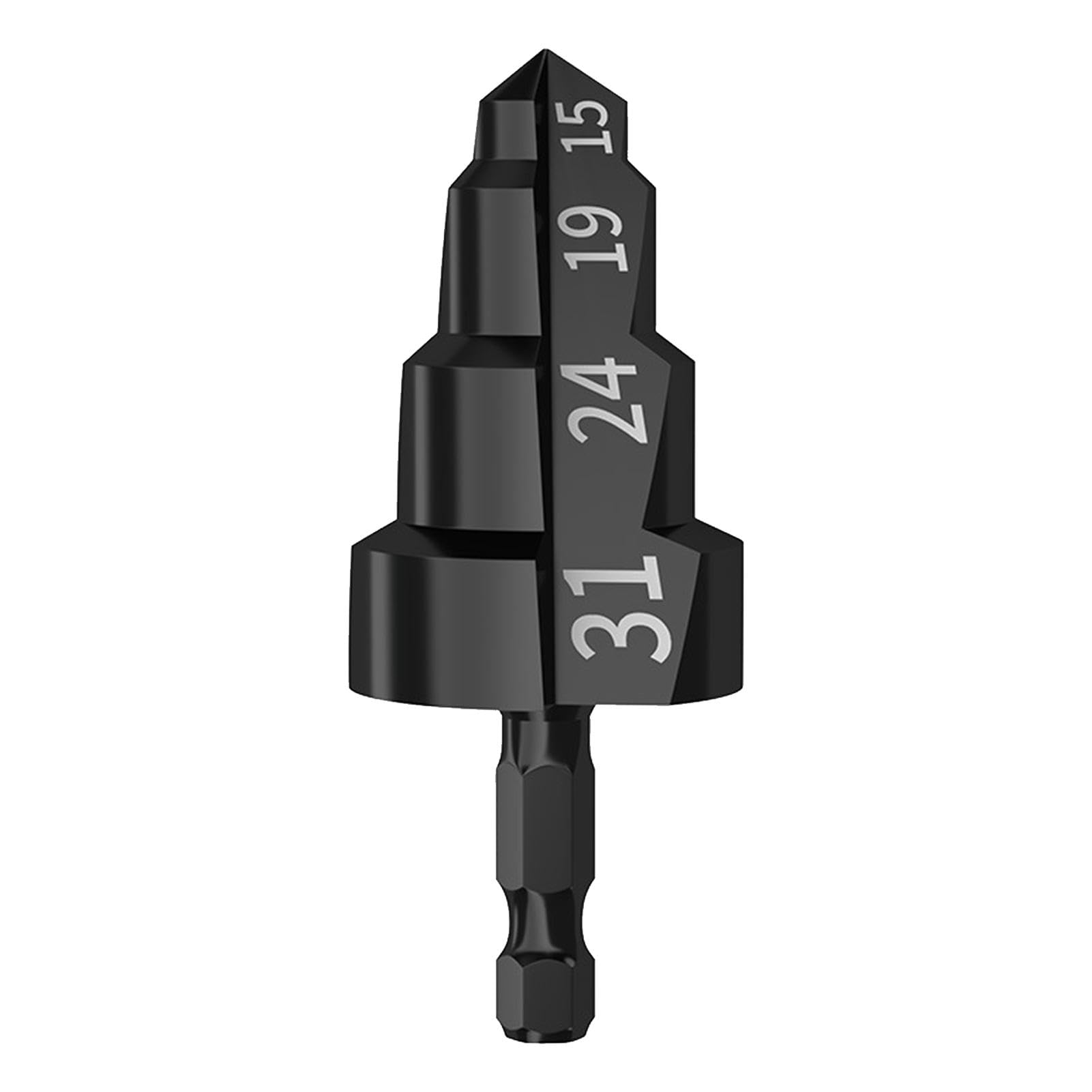 Lifting Drill Bit - Expansion Repair Drill Bit for PPR Water Pipe | Stepped Water Pipe Reamer Water Pipe Connection Tool for Water Pipe Repair