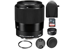  Sigma 30mm f/1.4 Contemporary Lens for Canon EF-M