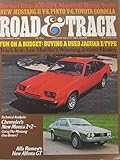 Road & Track 09/1974 featuring Maserati Merak road test, Ferrari Dino, Jensen-Healey