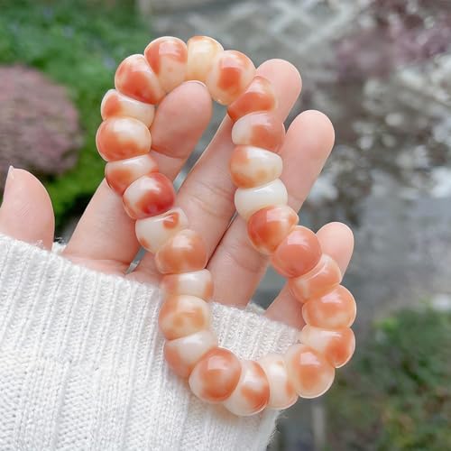 Image of Fidget Bracelet for Women Natural Bodhi Seeds Beaded Anxiety Stress Bracelets Zen Fidget Stretch Bracelets Alleviate Protection Healing Bodhi Jewelry Gifts for Women Men