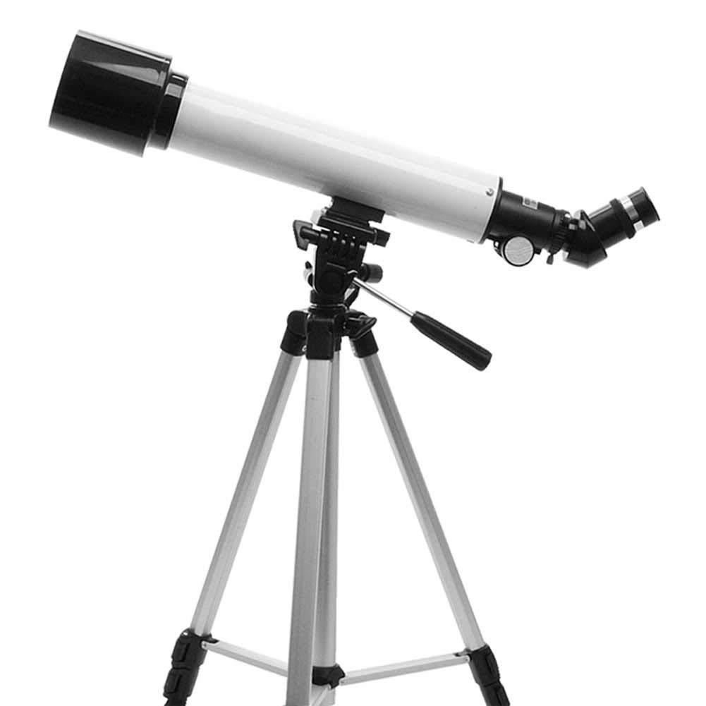 Telescopio astronómico con buscador de estrellas y trípode para niños y adultos principiantes