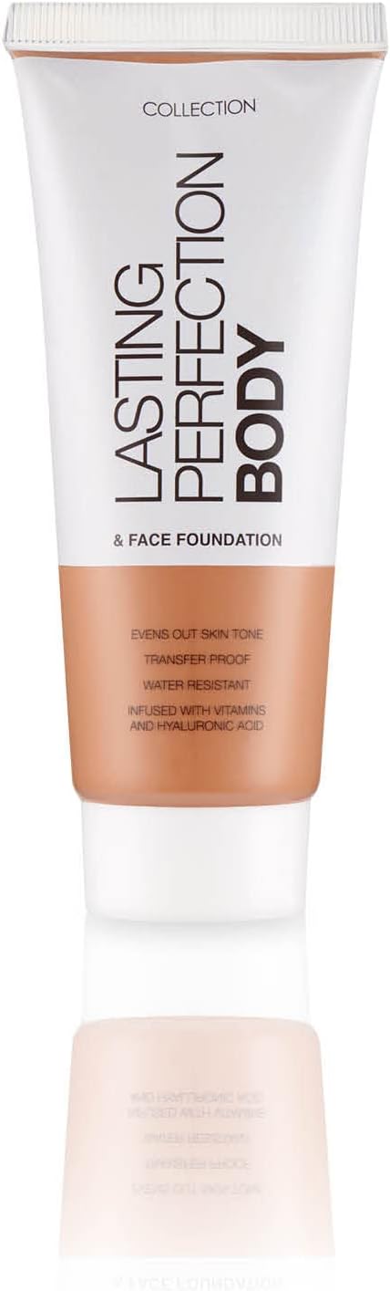 Collection Cosmetics Lasting Perfection Body and Face Foundation, Full Coverage Foundation, 65ml, Medium
