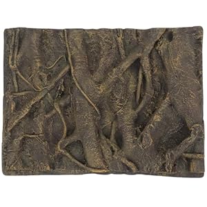 POPETPOP Wurzel 3D Hintergrundplatte Aquariumdekor