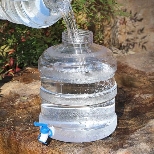 Récipients pour stockage d'eau 7,5L anti-fuite avec robinet verseur robuste - 3