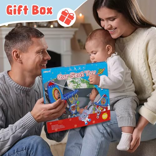 Dr.Rapeti Spielzeug für den Autositz und Autofahrt, Baby-Weltraum-Activity-Spielzeug