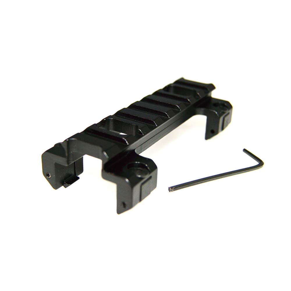 HWZ Aluminum MP5 G3 GSG5 GSG-5 A5 Claw Scope, Red Dot Sight Picatinny, 8 Slots, 3.5" Long, Works with Walther