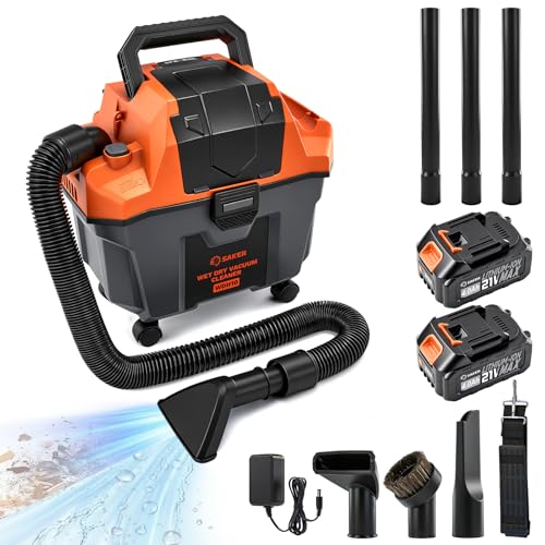 Saker Cordless Wet and Dry Shop Vac