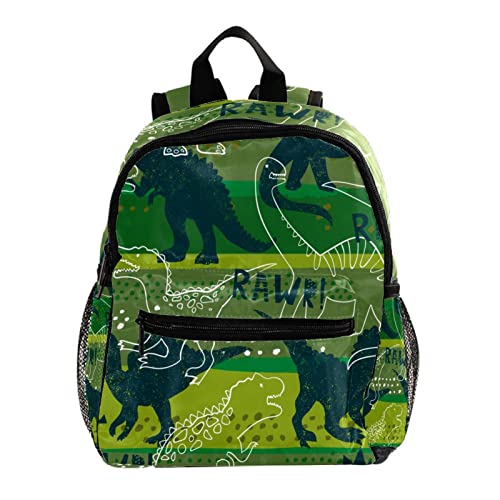Sac à dos filles et garçons à rayures multicolores motif élan
