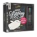 Produktbild Kreativ-Set Handlettering: Buch mit Anleitungen und Inspirationen sowie 3 Brush Pens, Kalligraphiestift und 6 Geschenkanhängern (Buch plus Material) (Kreativ-Sets)
