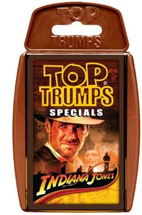 Winning Moves Top Trumps Indiana Jones Card Game