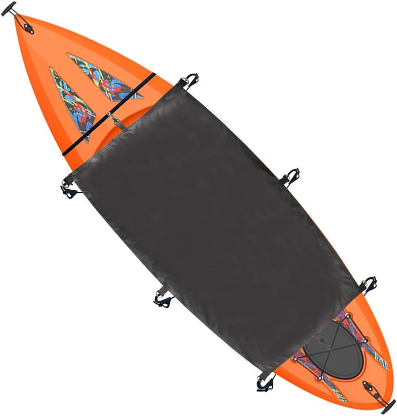Chuanke Universal Kayak Cockpit Cover UV60+ Heavy Duty Oxford Fabric with PVC Coating 100% Waterproof Seal Cockpit Cover for Transportable and Indoor. Chuanke Universal Kayak Cockpit Cover UV60+ Heavy Duty Oxford Fabric with PVC Coating 100% Waterproof Seal Cockpit Cover for Transportable and Indoor.