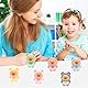 JAHEMU Mini Capybara Figuren Plüsch Kapibara Dekofigur Capybara Plüschtier Dekoration DIY Kapibara Ornament Tortendeko Tierfiguren Micro Landschaft Kindergeburtstag Geschenke 9 Stück