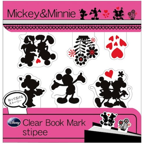 S&Cコーポレーション ディズニープラスチック付箋 stipee mini ミッキー&ミニー OPS1