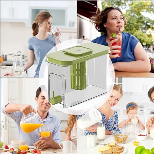 Fridge dispenser pour boisson chaude et froide bac polyvalent avec robinet